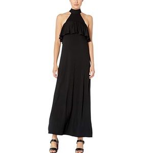 Rachel Pally Tula Black Halter Maxi Dress
